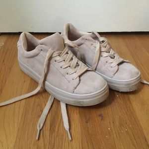 Dusty rose sneakers, Used